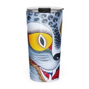Tapered stainless steel tumbler