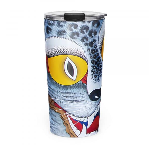 Tapered stainless steel tumbler