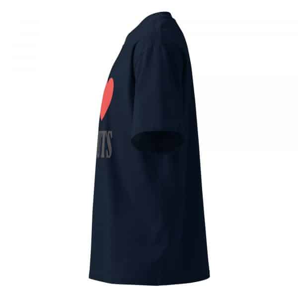 Unisex organic oversized high neck t-shirt - Image 4