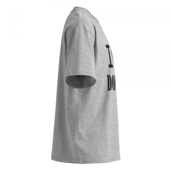 Unisex organic oversized high neck t-shirt - Image 11