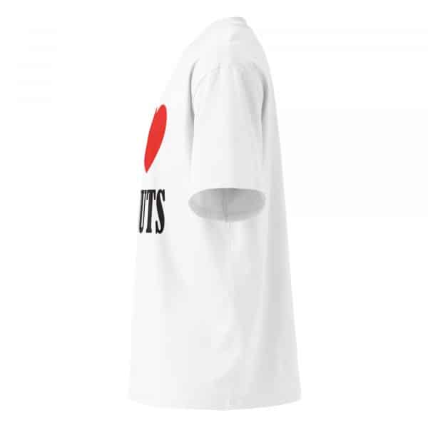 Unisex organic oversized high neck t-shirt - Image 3