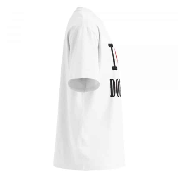 Unisex organic oversized high neck t-shirt - Image 4