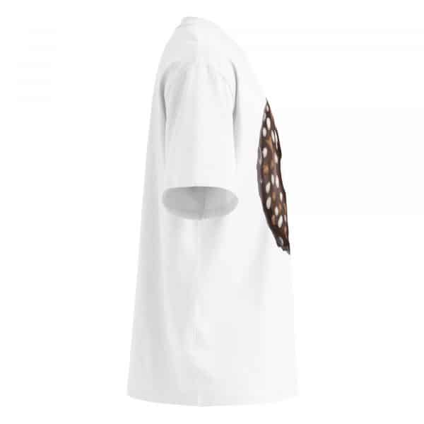 Unisex organic oversized high neck t-shirt - Image 3